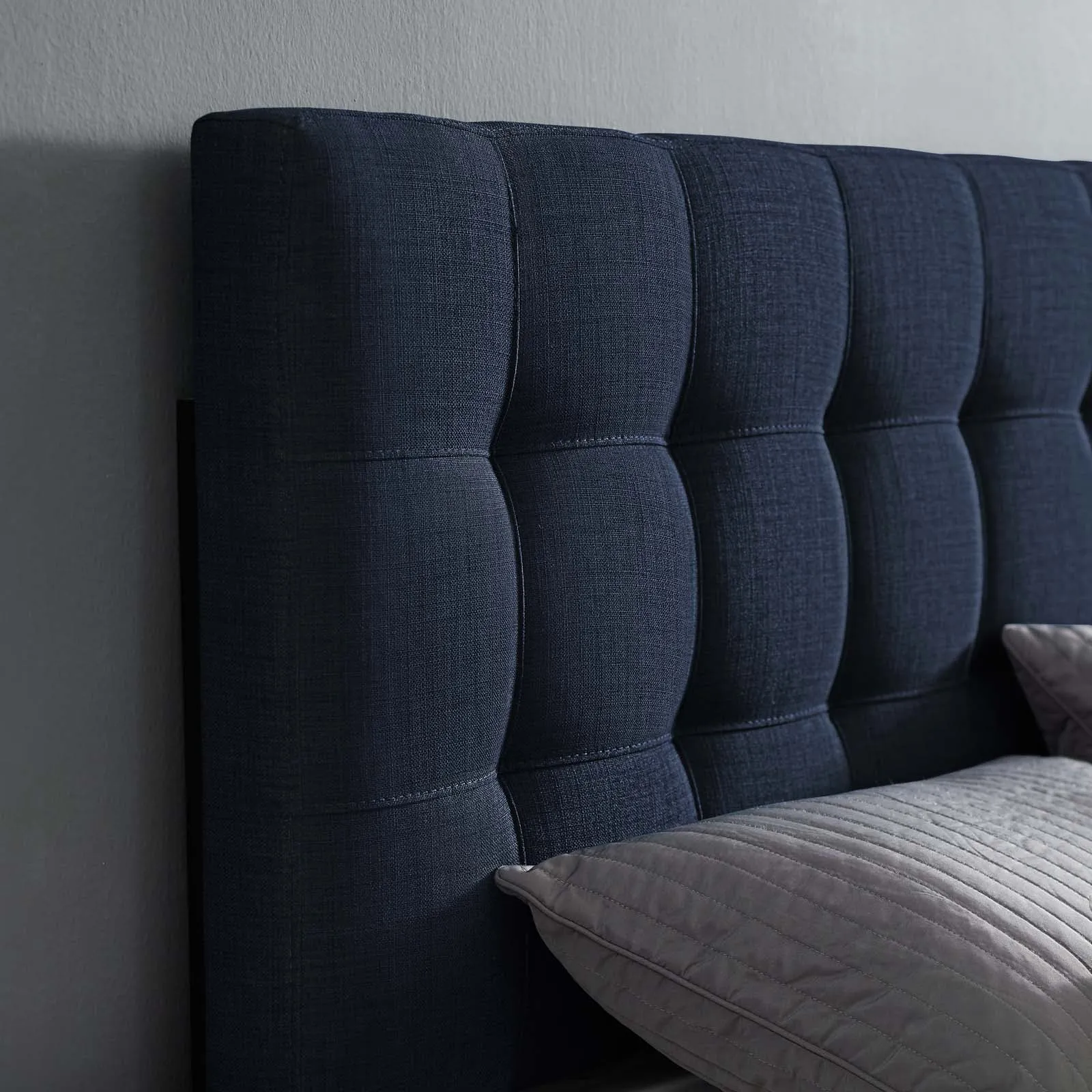 Lily Upholstered Fabric Headboard