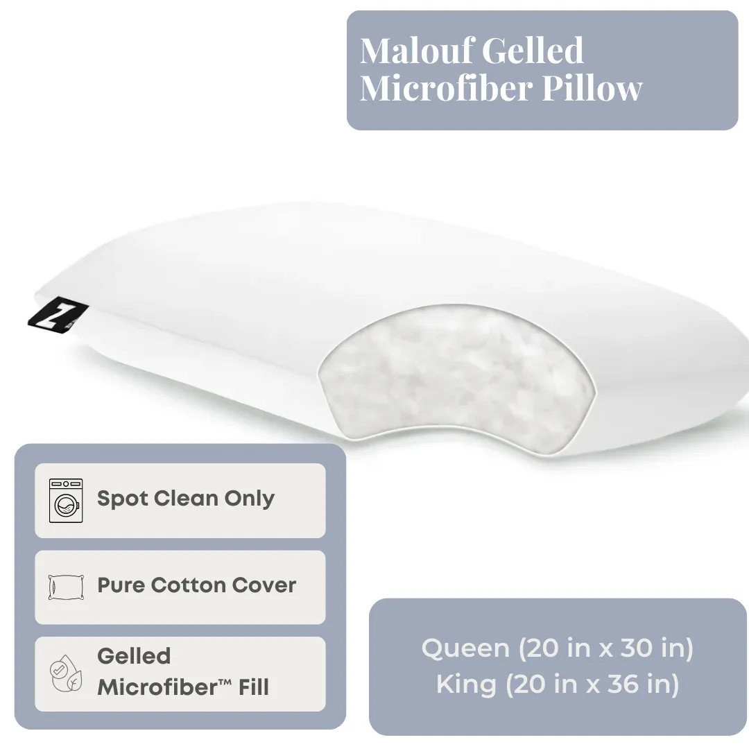 Malouf Gelled Microfiber Pillow