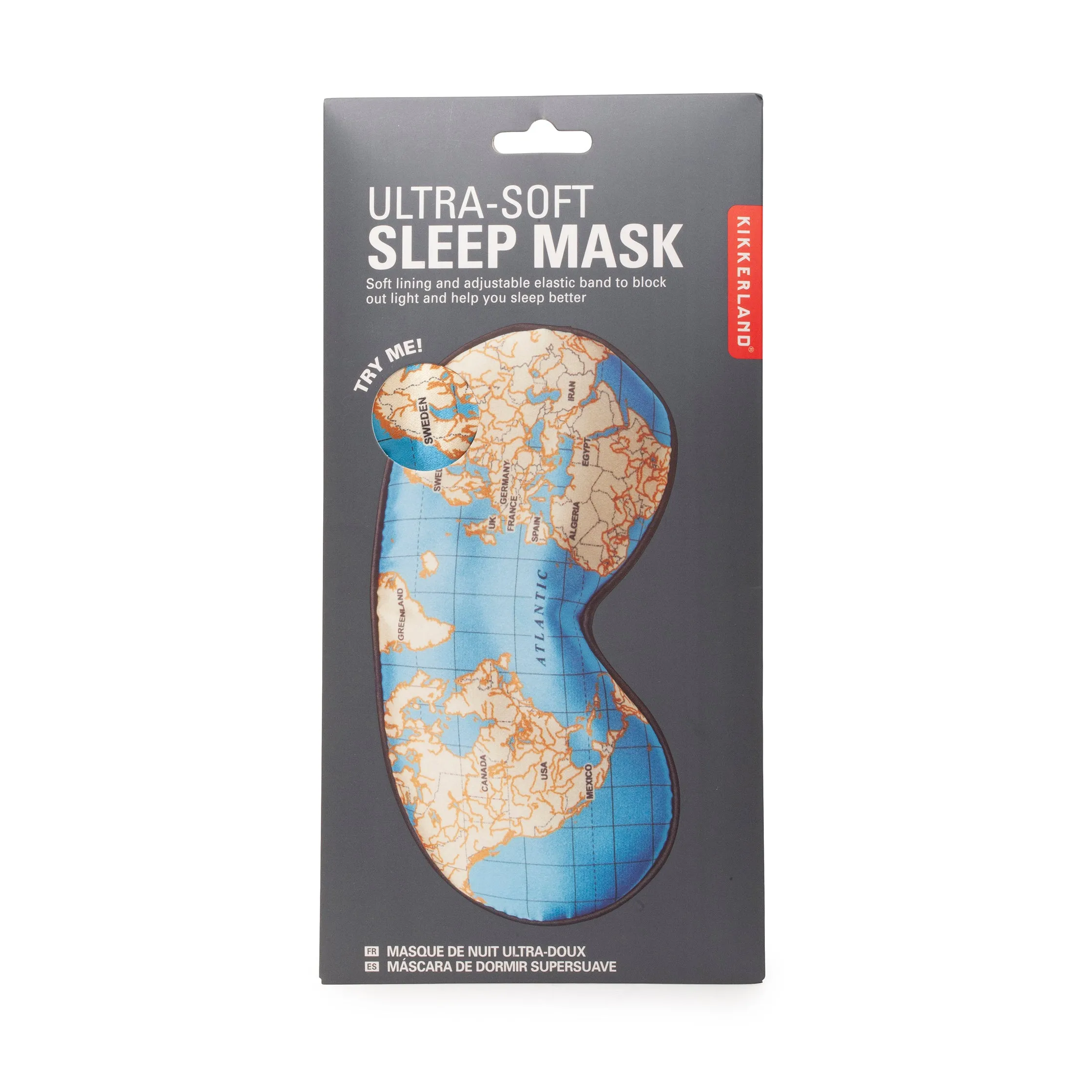 Maps Ultra Soft Sleep Mask