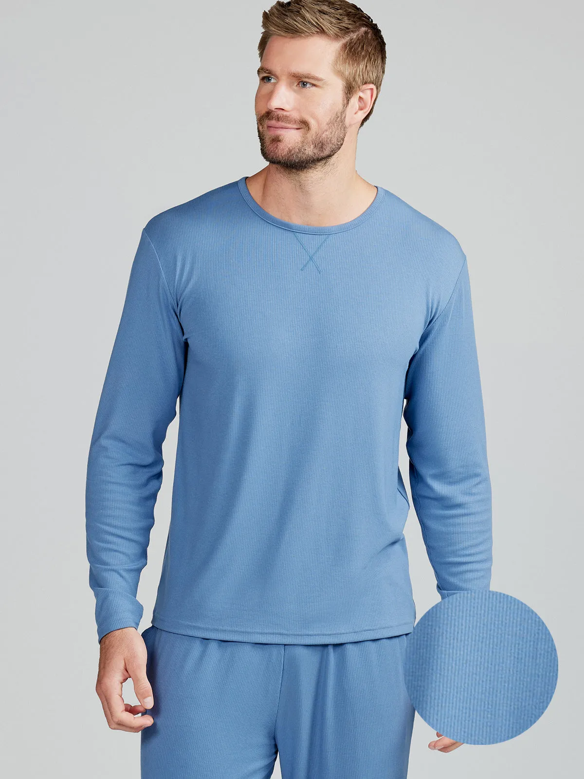 Microluxe Rib Sleep Long Sleeve