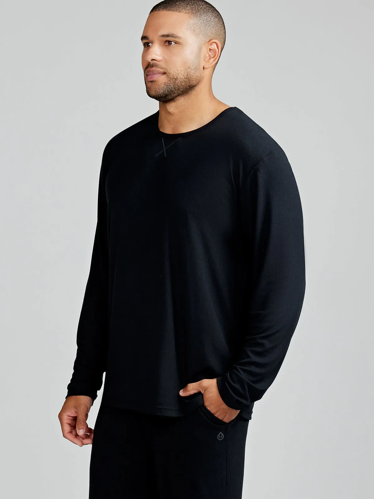 Microluxe Rib Sleep Long Sleeve