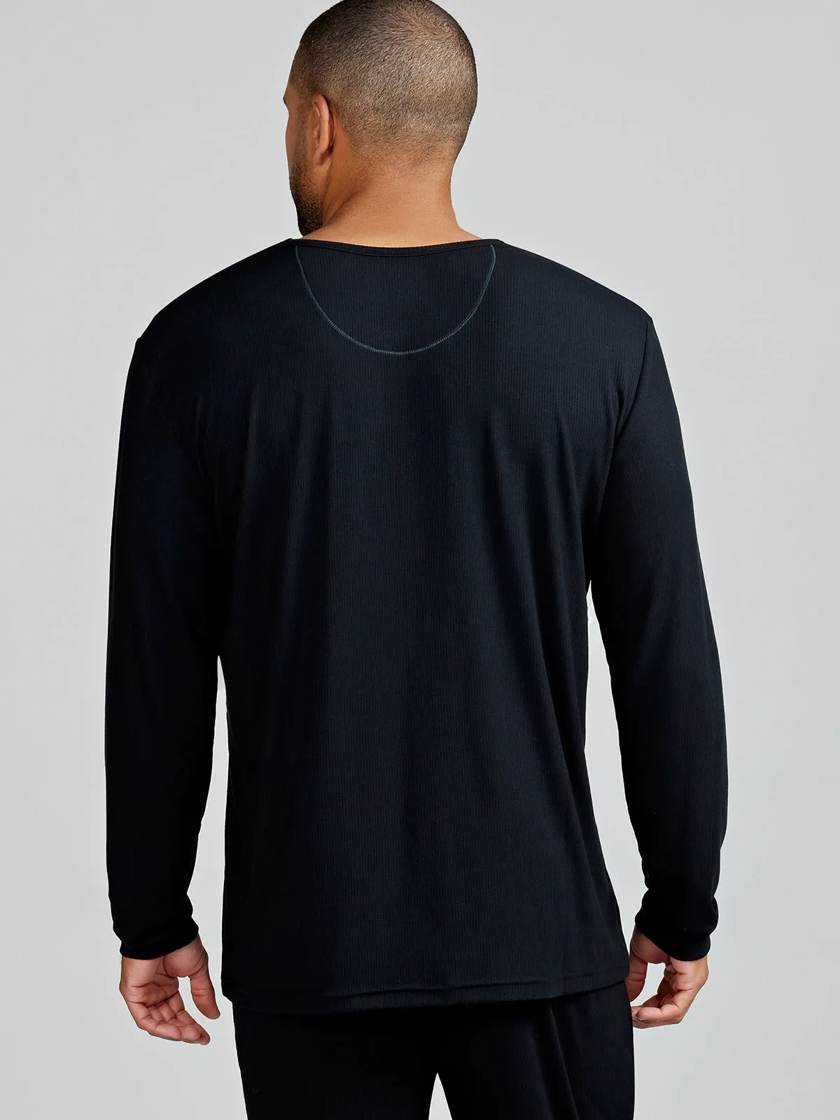 Microluxe Rib Sleep Long Sleeve