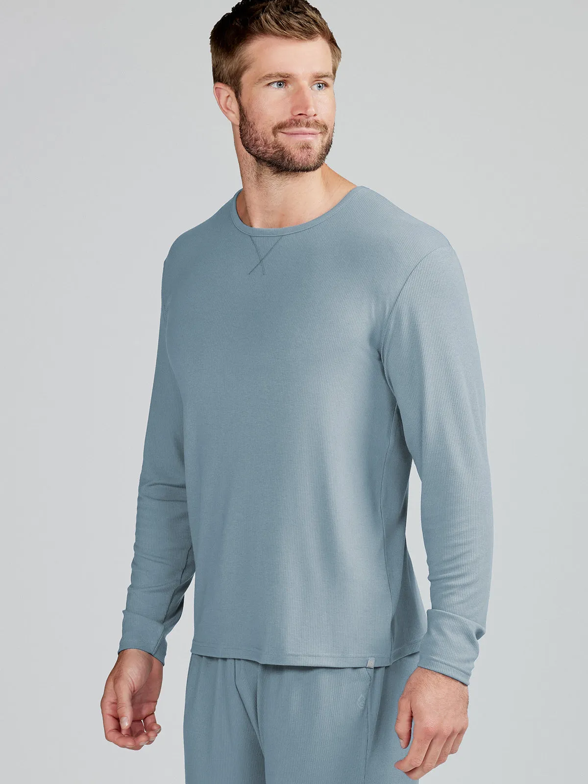 Microluxe Rib Sleep Long Sleeve