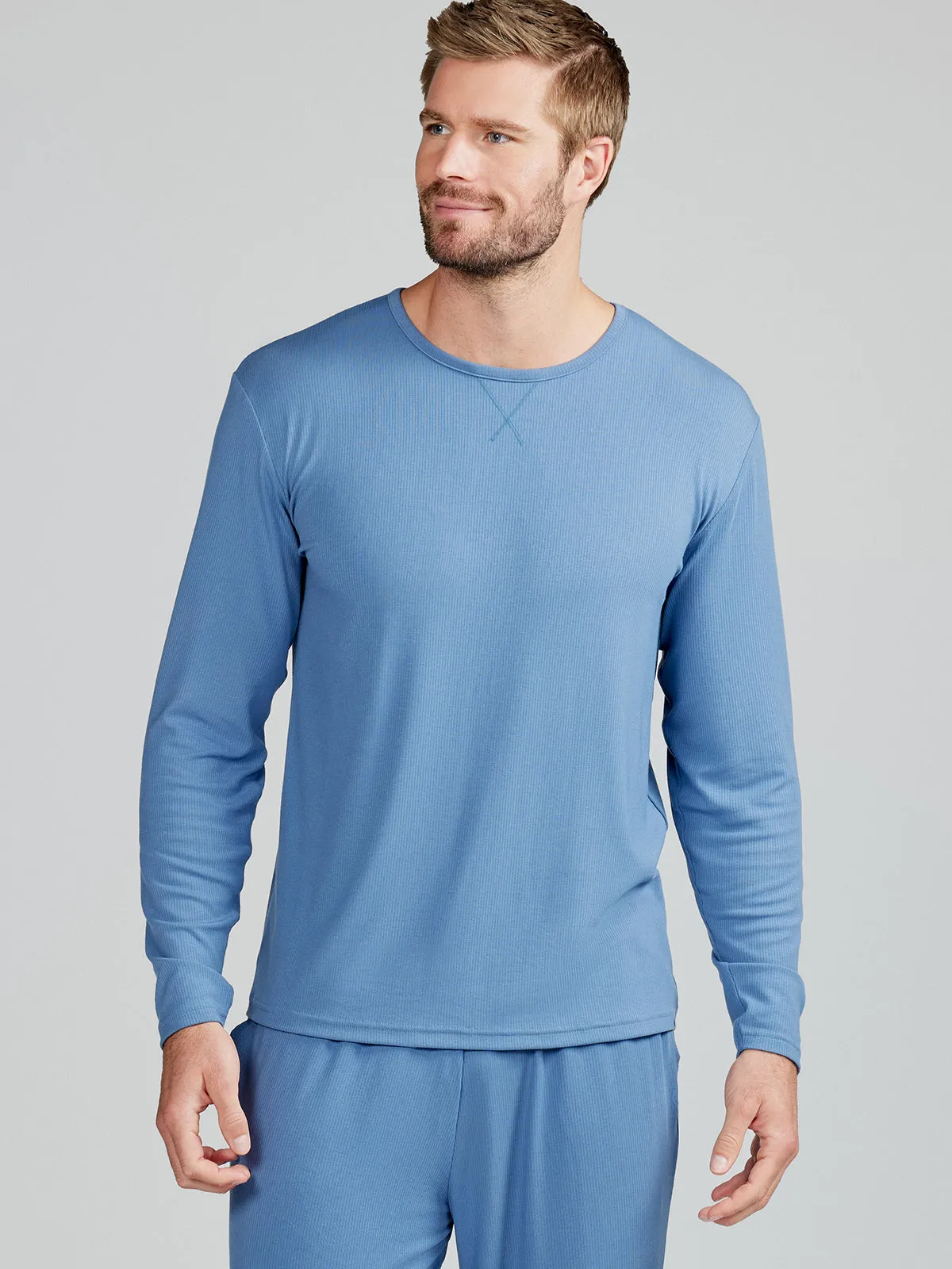 Microluxe Rib Sleep Long Sleeve