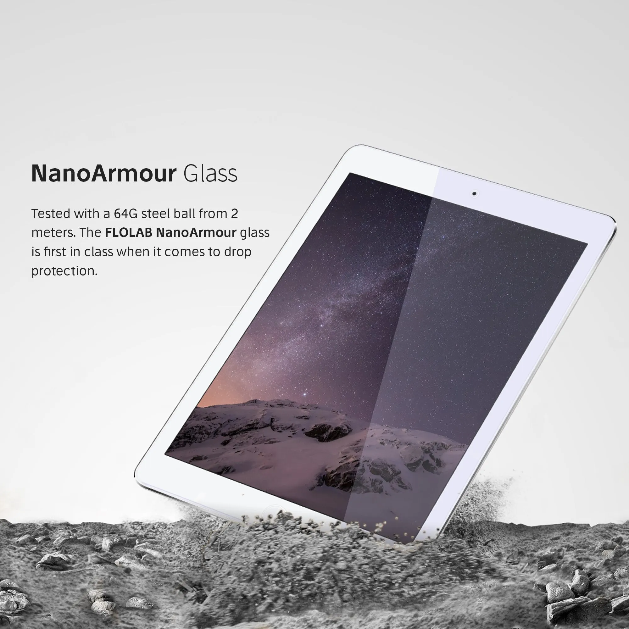 NanoArmour 9.7-inch iPad air 2 / 1 Anti-Blue Light Screen Protector