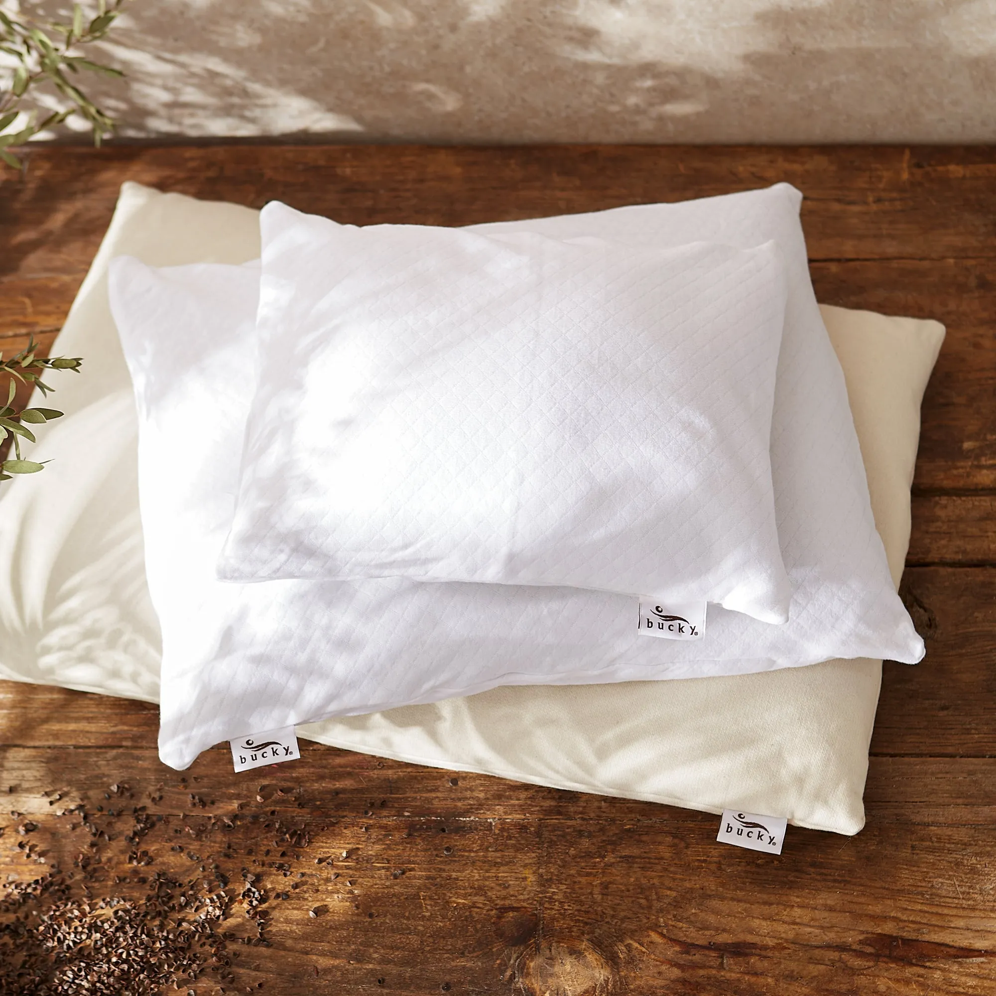 Natural Cotton Buckwheat Bed Pillow