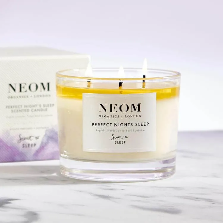 Neom Organics Sleep Scented 3 wick large Candle