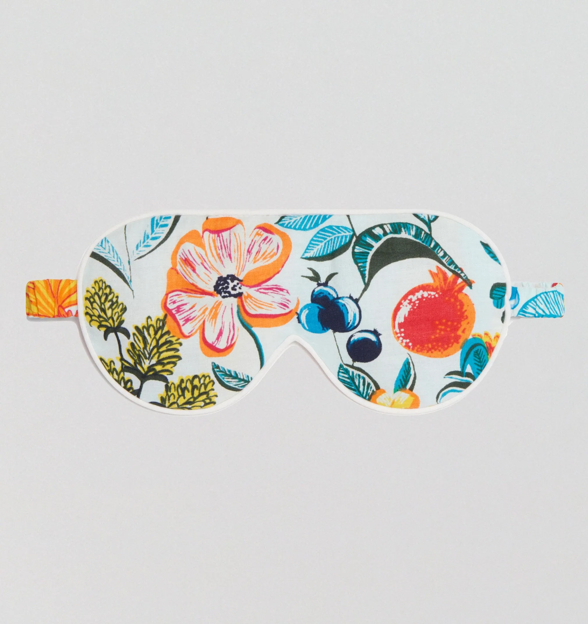 Organic cotton sleep mask [Botanical Print]