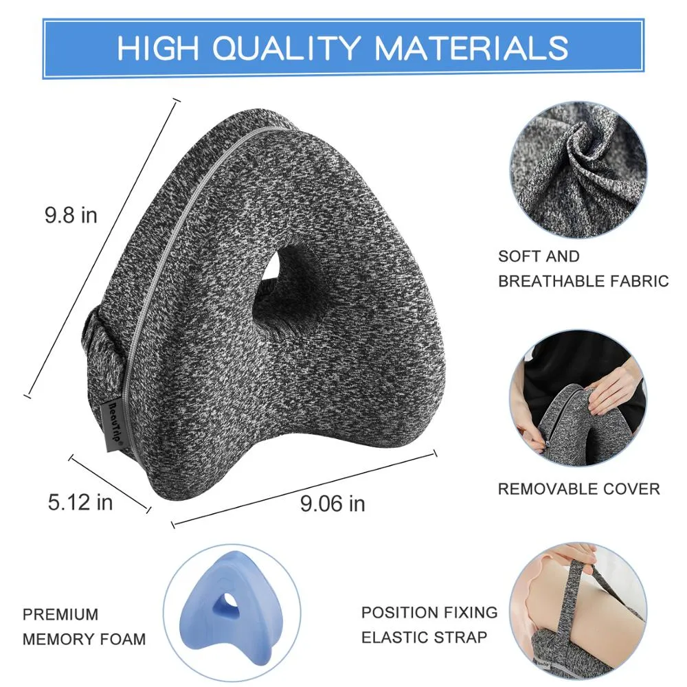 Orthopedic Heart-Shaped Leg Knee Support Sleeping Pillow