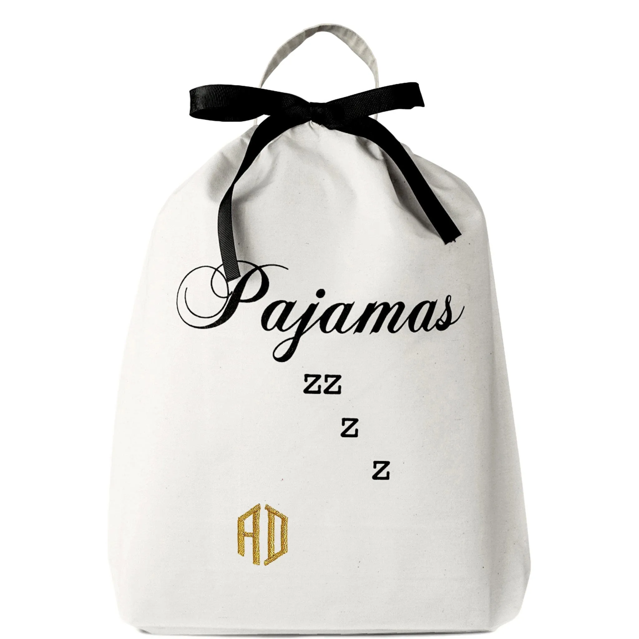 Pajamas Zzzz Travel Bag, Cream