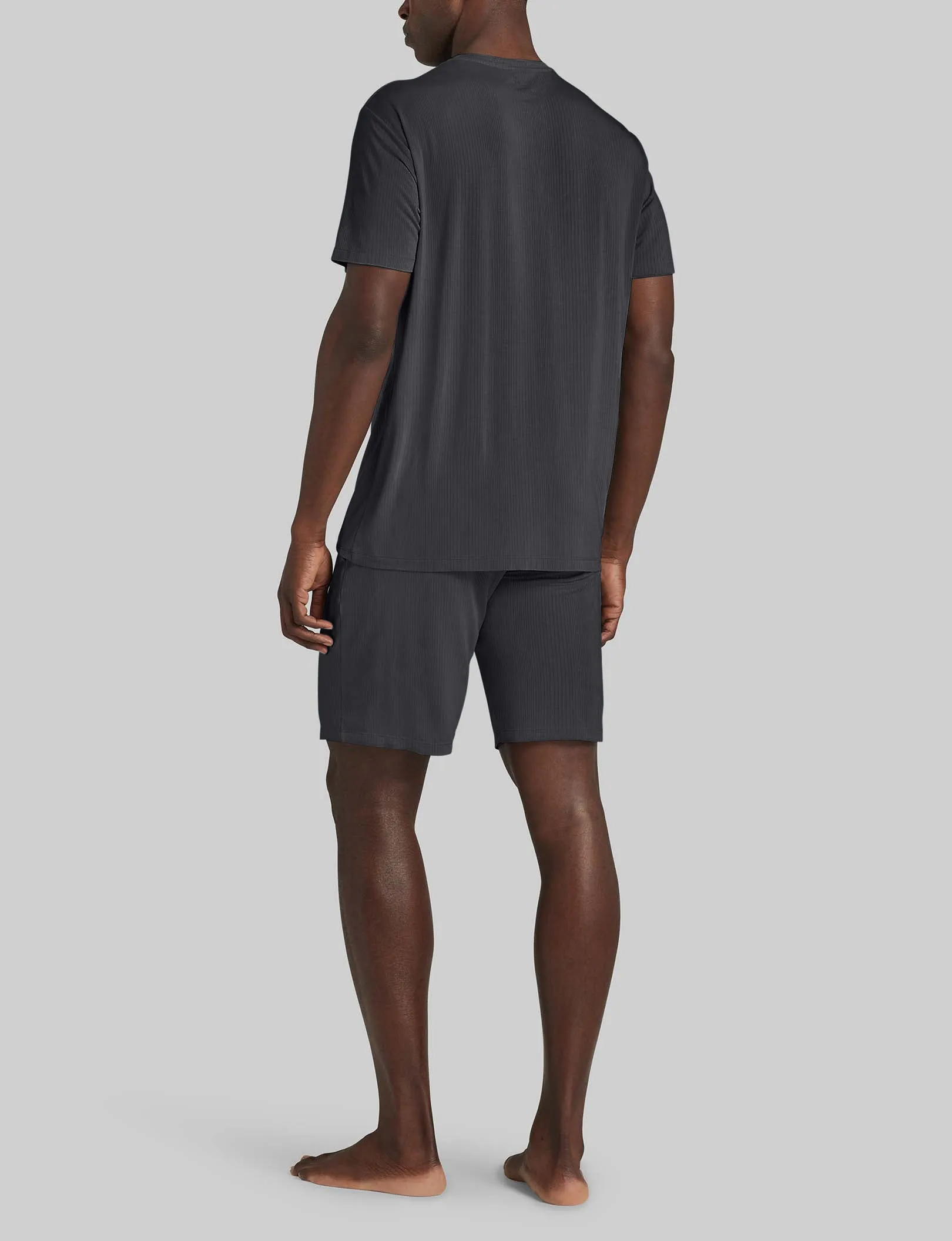 Second Skin Luxe Rib Pajama Short