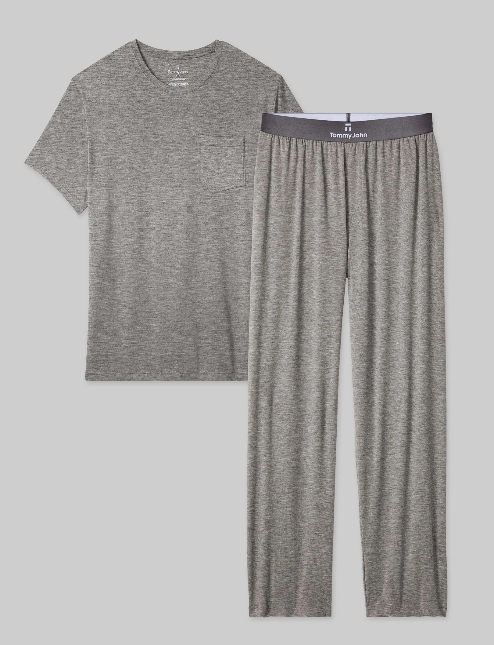 Second Skin Pajama Pocket Tee & Pant Set