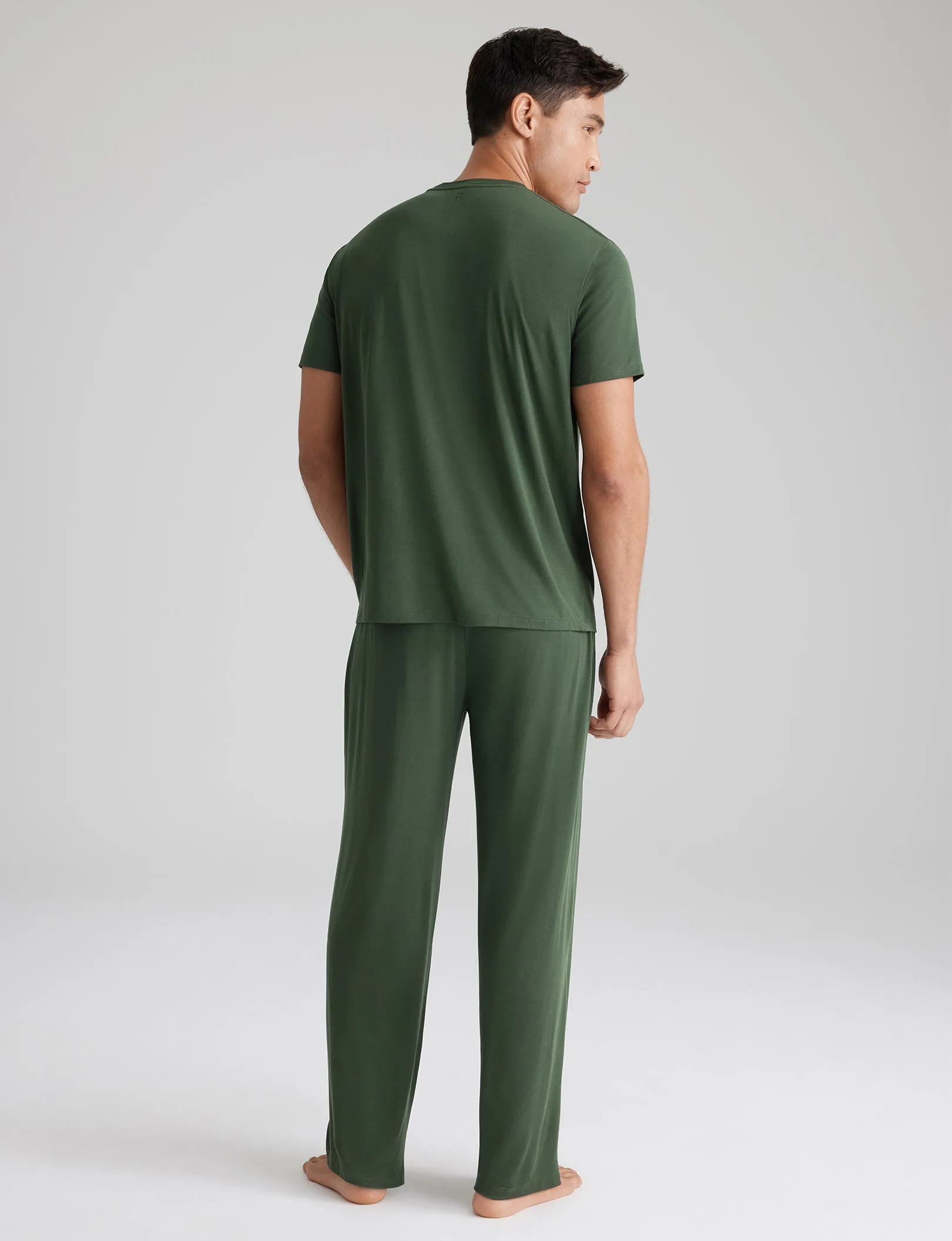 Second Skin Pajama Pocket Tee & Pant Set