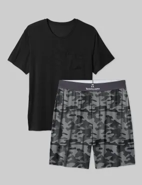 Second Skin Pajama Pocket Tee & Short Set