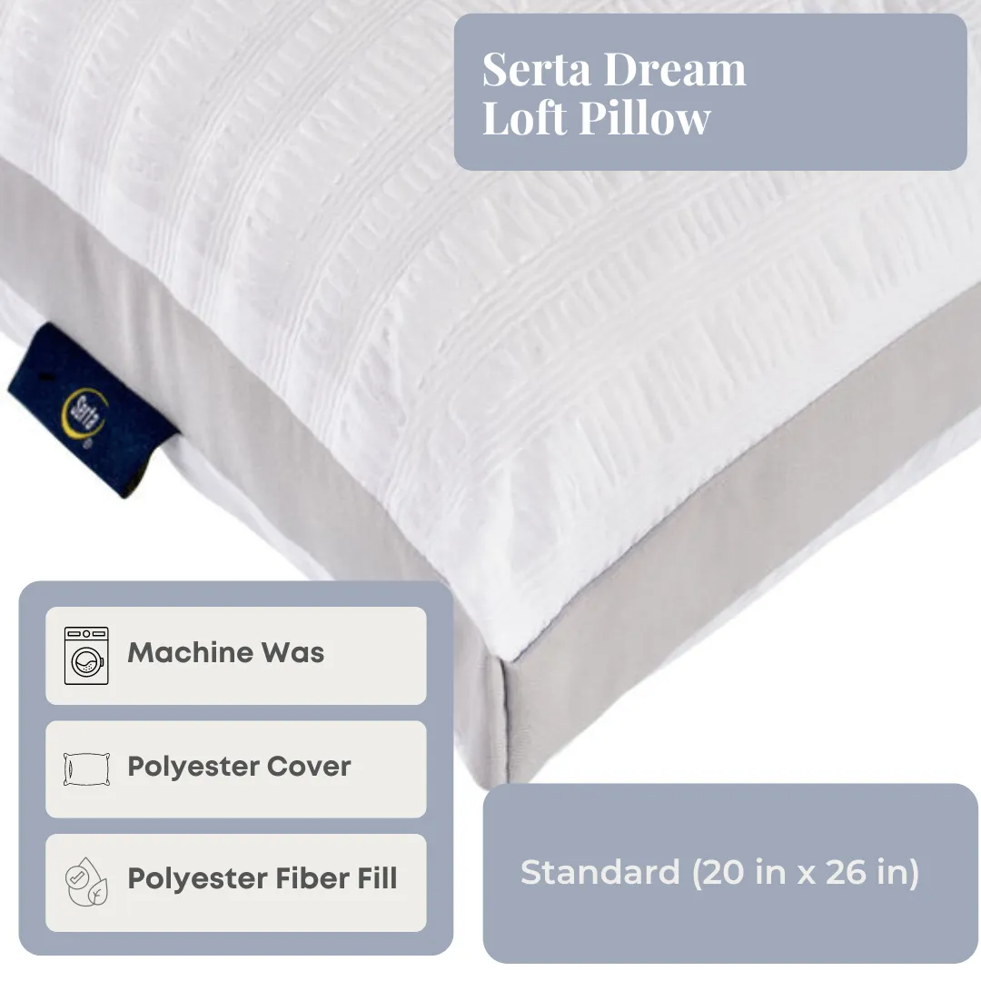 Serta Dream Loft Pillow