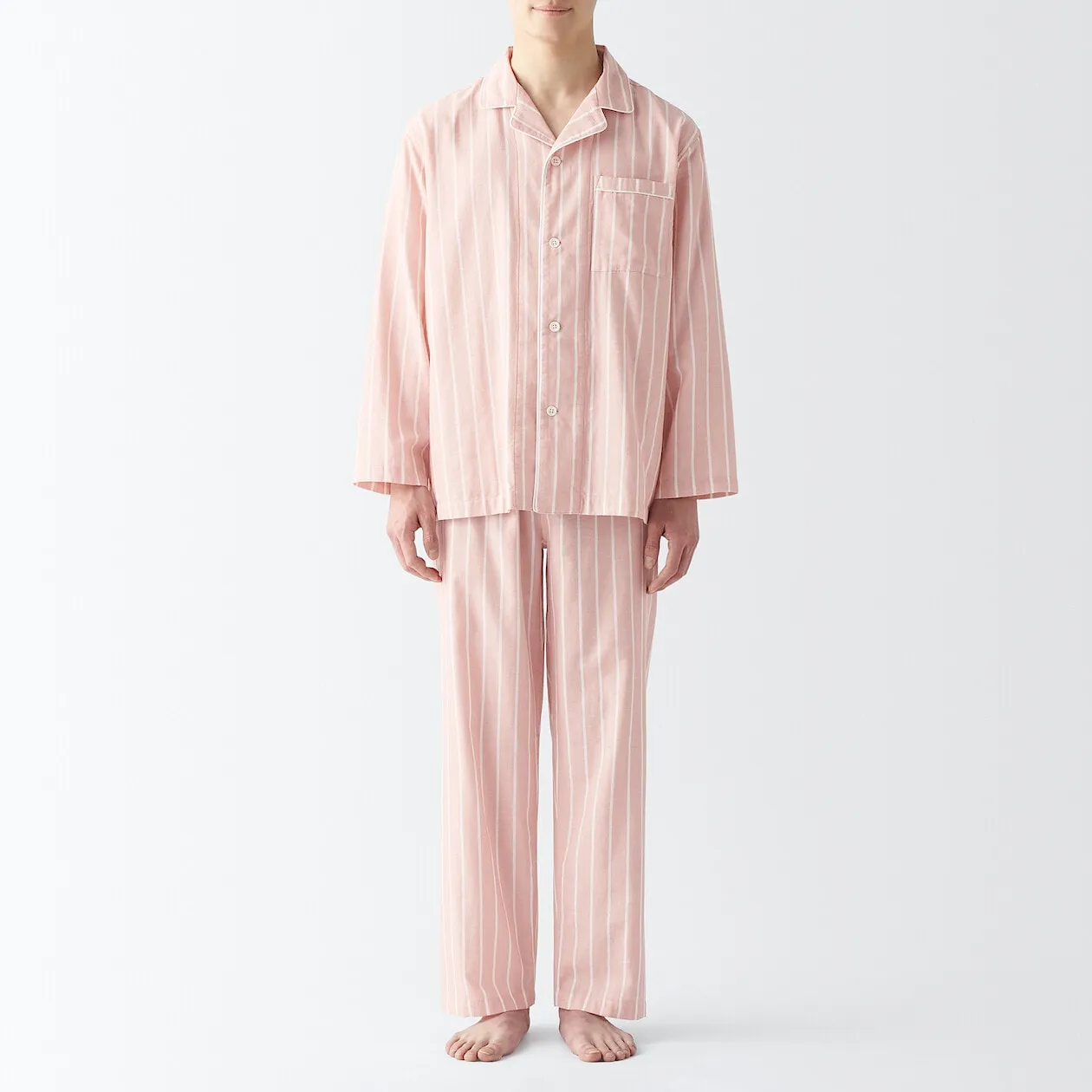 Side Seamless Double Gauze Pyjamas