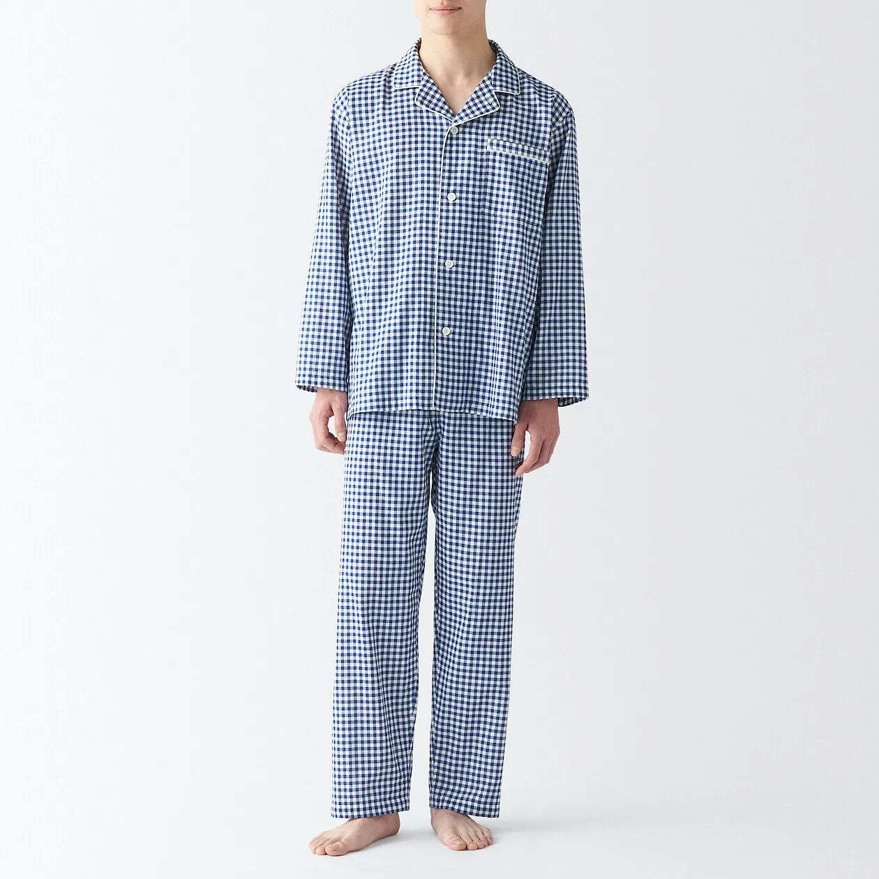 Side Seamless Double Gauze Pyjamas