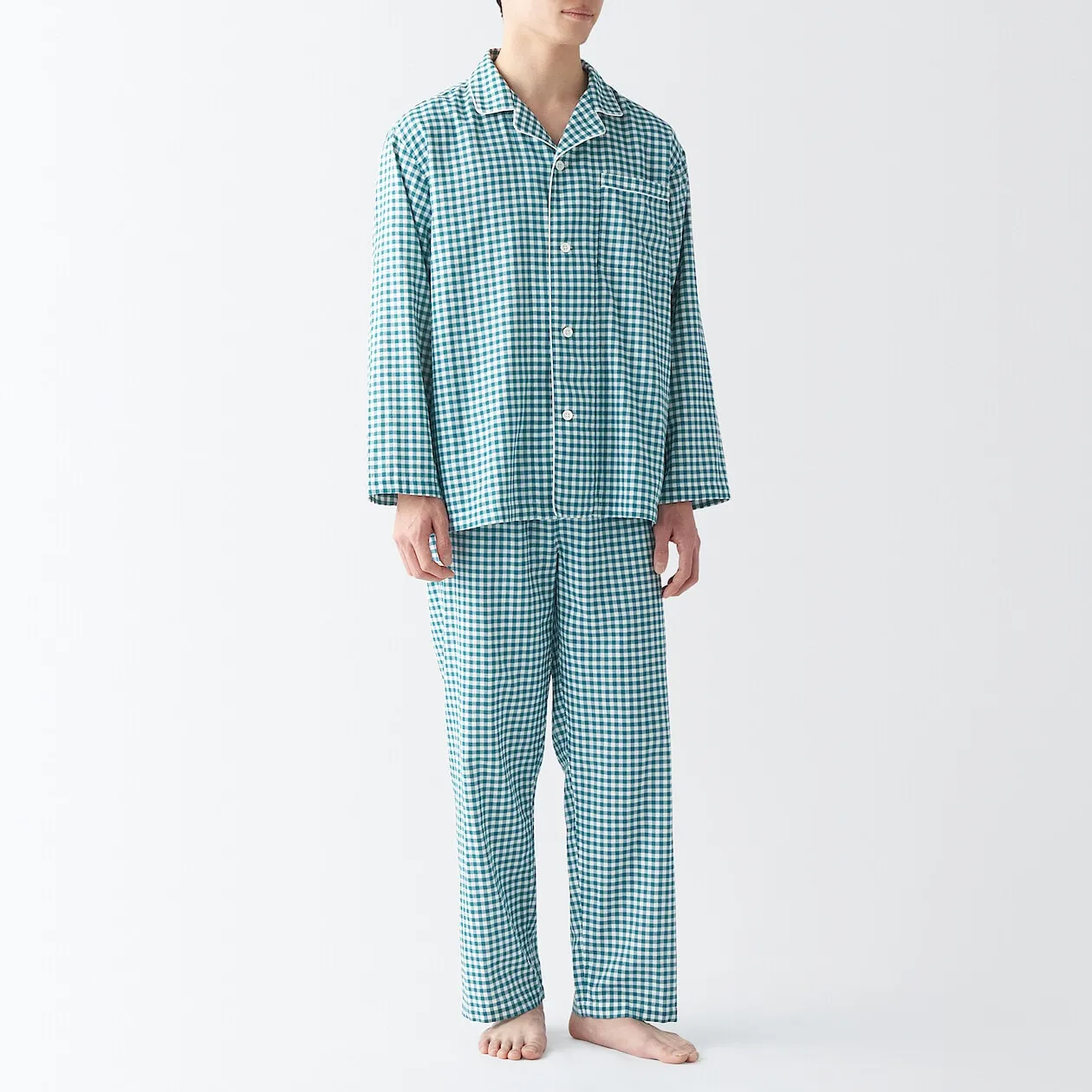 Side Seamless Double Gauze Pyjamas