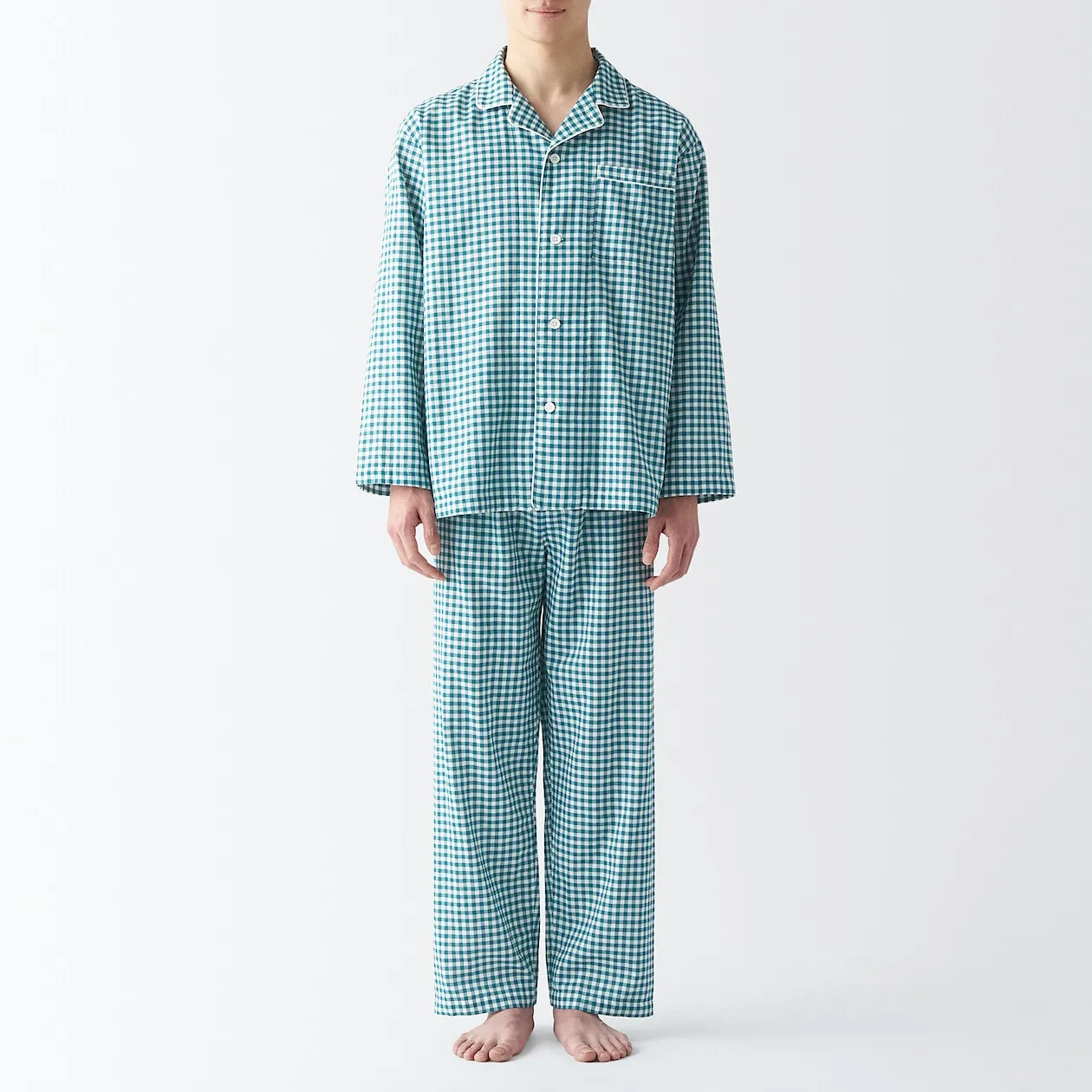 Side Seamless Double Gauze Pyjamas