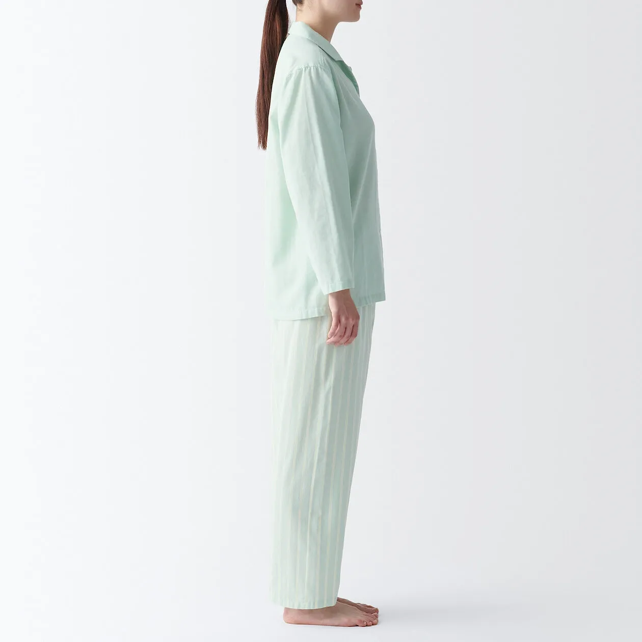 Side Seamless Double Gauze Pyjamas