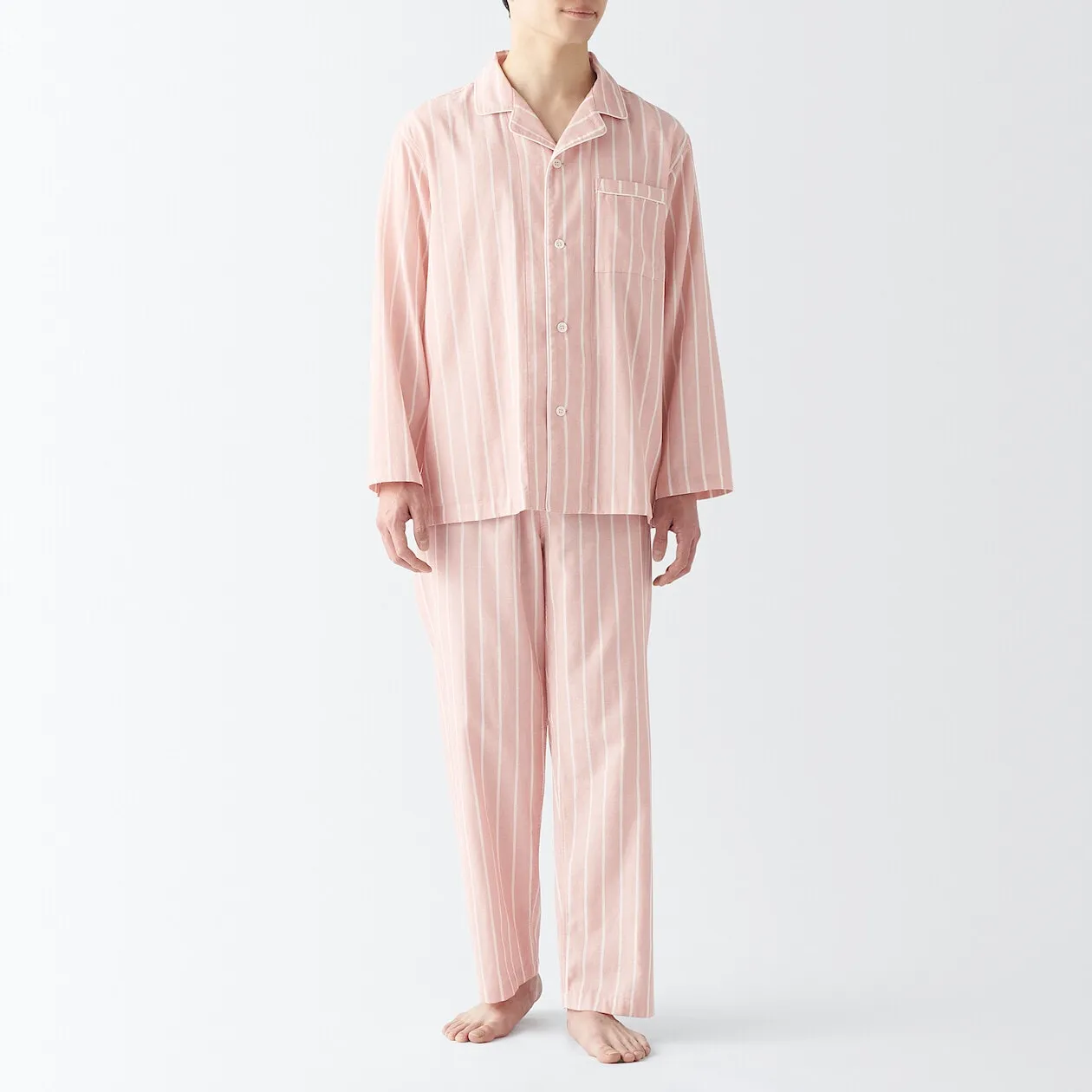 Side Seamless Double Gauze Pyjamas