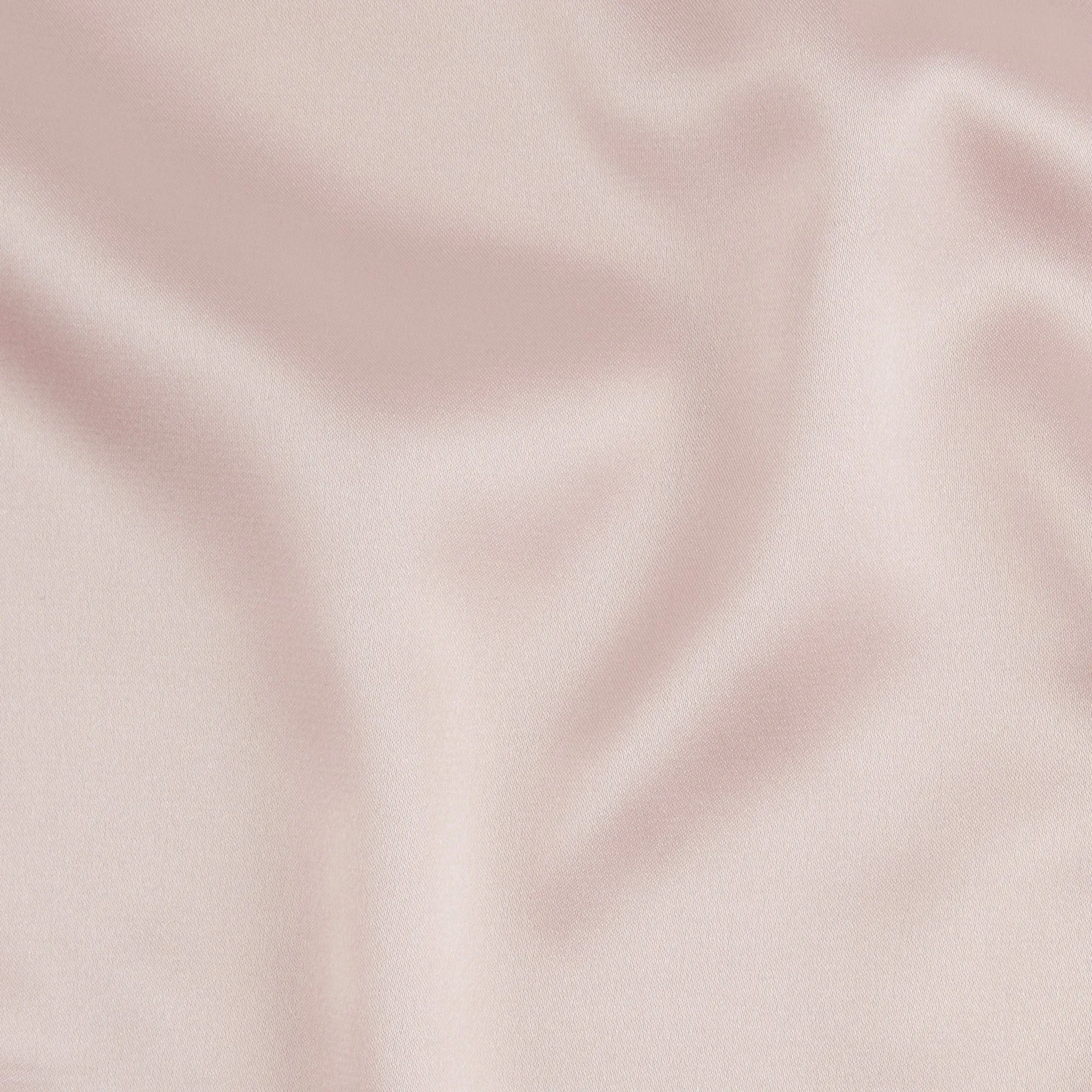 Silk-Like Satin Sleep Set - Pink