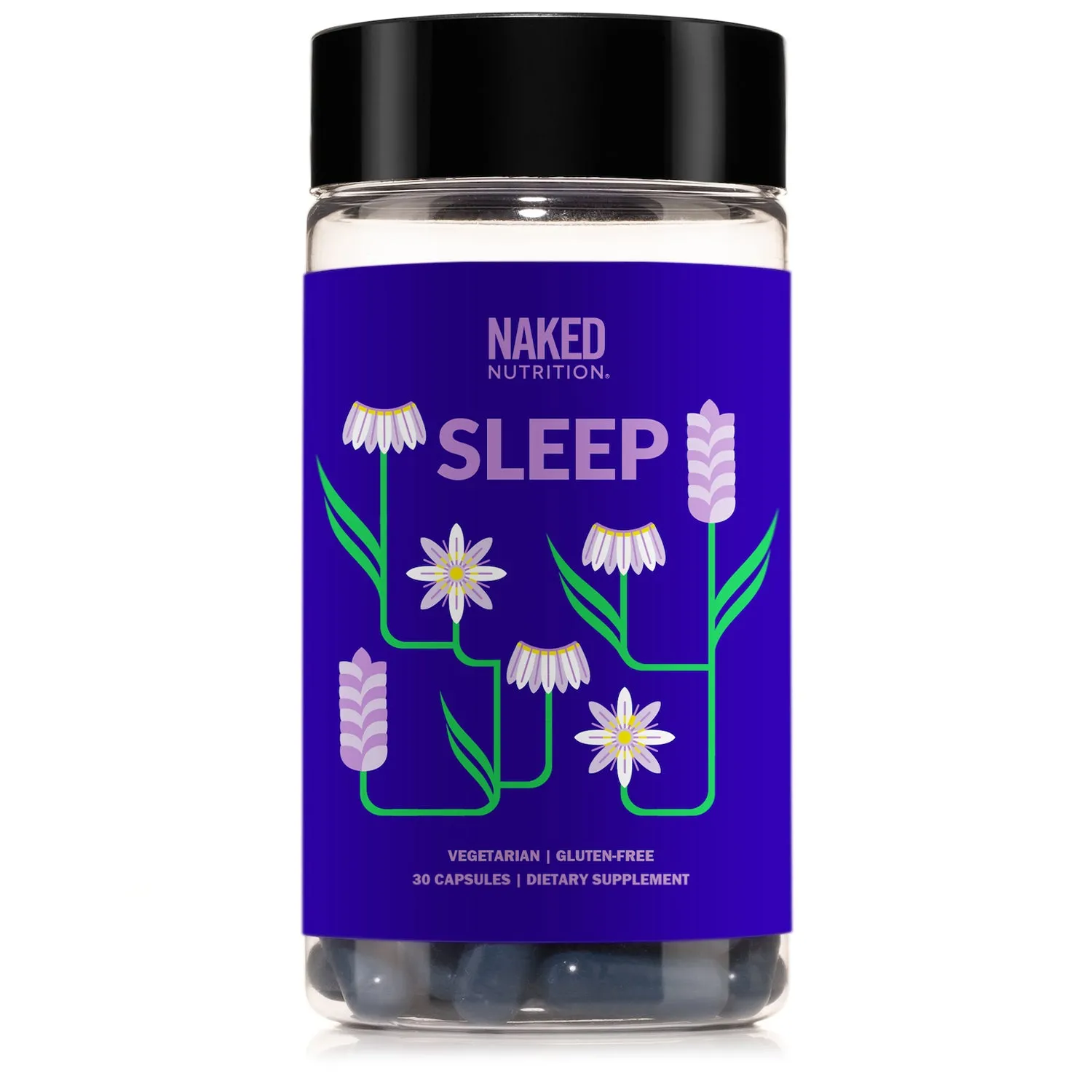 Sleep Aid Supplement | Naked Sleep - 30 Capsules