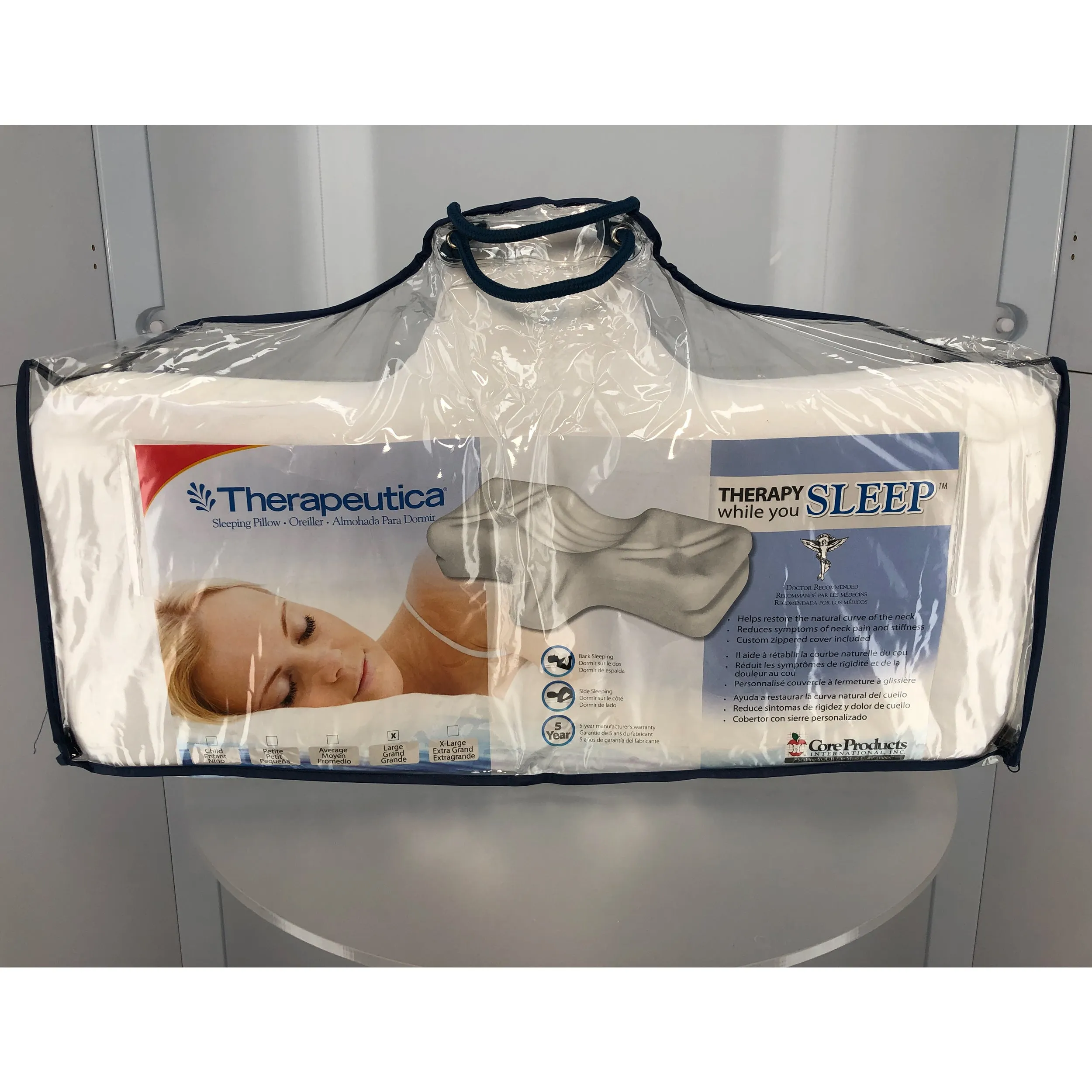 Therapeutica Orthopedic Sleeping Pillow - Manufacturer Overstock Blemished