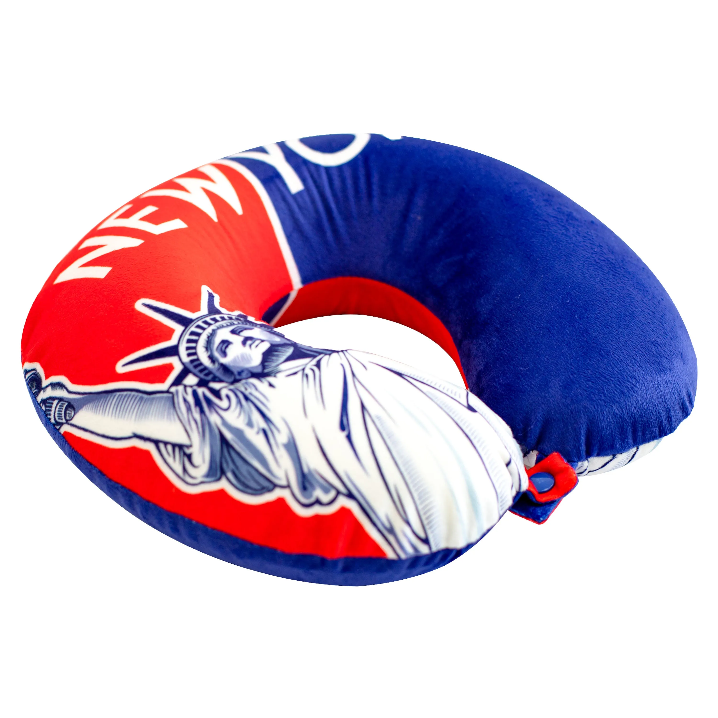 World Edition Memory Foam Travel Neck Pillow - New York II