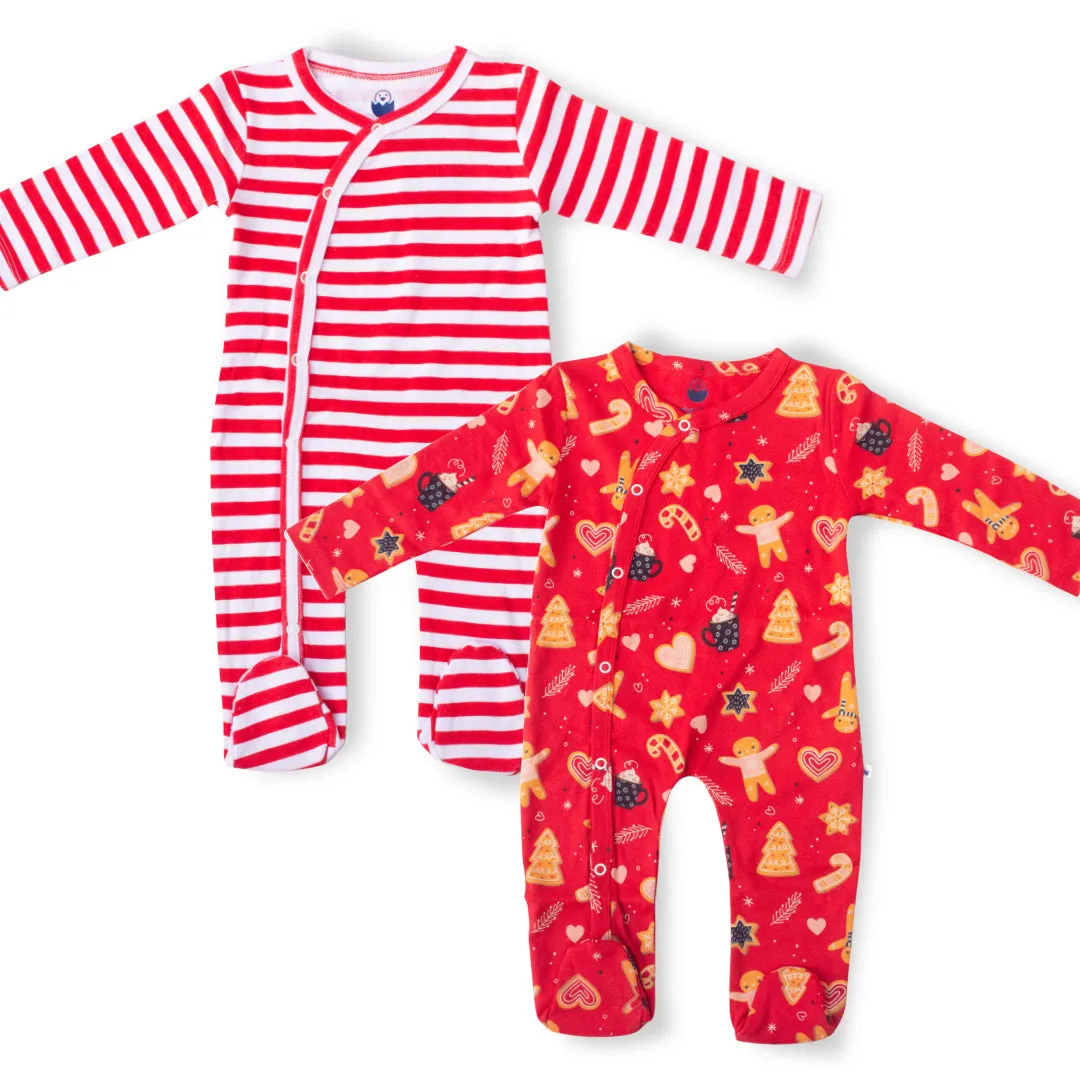 X'MAS Special Combo Gift set of Sleepsuits, Rompers, Bodysuits/Onesie & Cap